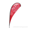 Teardrop Flag Banners, OEM Orders are Accepted, MOQ 1 Set